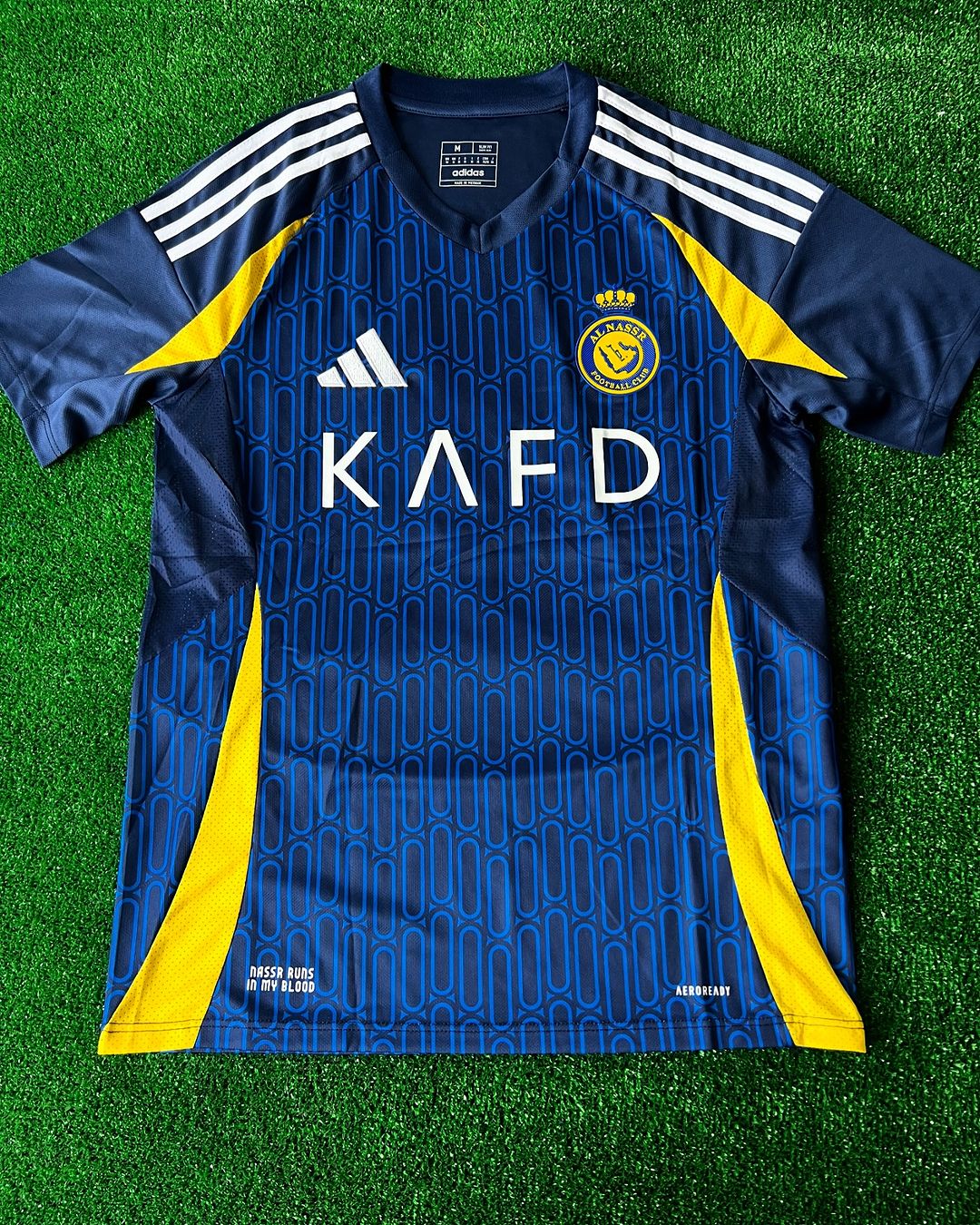 Cristiano Ronaldo #cr7 Al Nassr 2025 New Season Home Saudi Black Blue Jersey