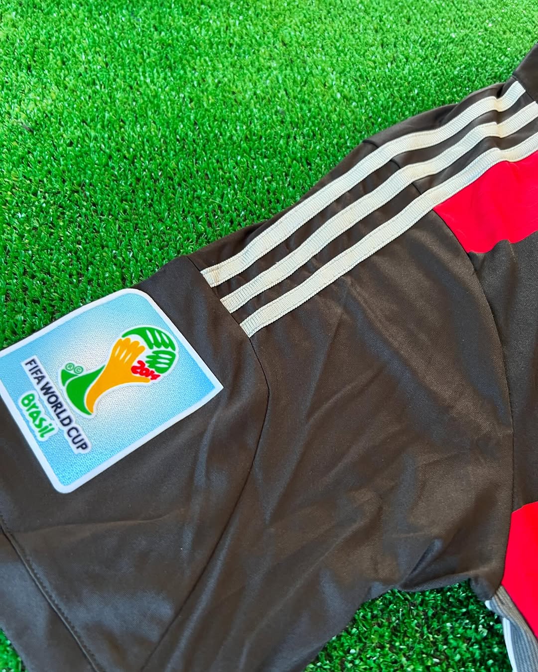 Germany World Cup 2014 Bastian Schweinsteiger Deutschland Brazil Black Red Retro Football Jersey