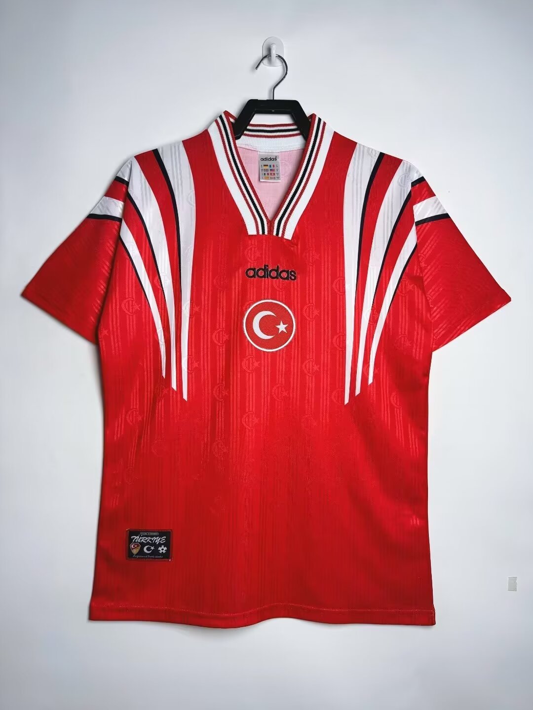 Türkiye Efsane Kirmizi Turkey Retro Kirmizi Özel Forma Football Jersey