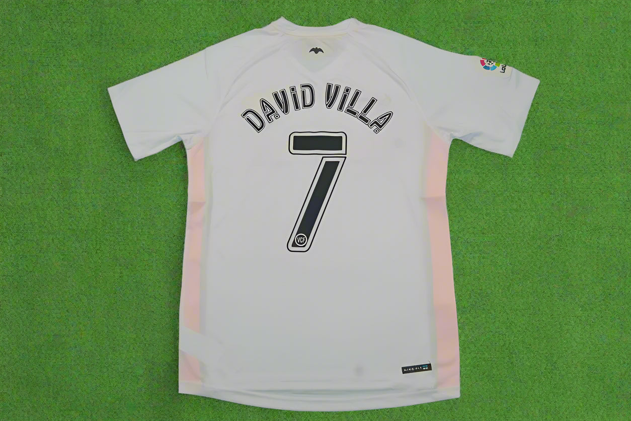 Valencia David Villa 2006 2007 Retro Jersey Camiseta Soccer Kit