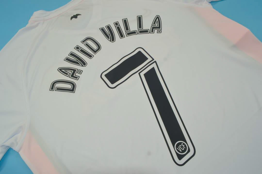 Valencia David Villa 2006 2007 Retro Jersey Camiseta Soccer Kit