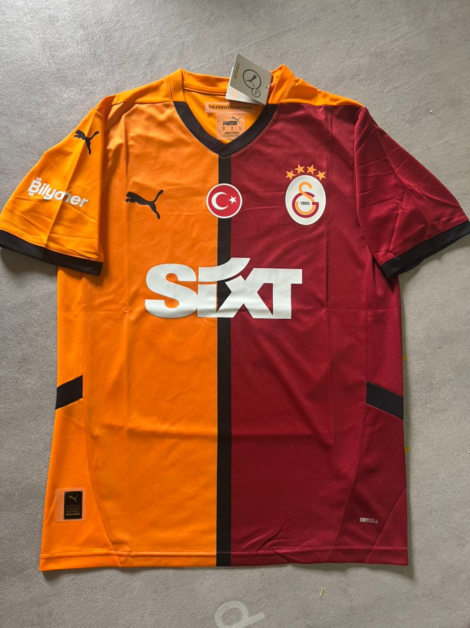 Yeni Galatasaray Osimhen Sezon UEFA Patch Sari Kirmizi 2025 Season Trikot Forma Soccer Kit