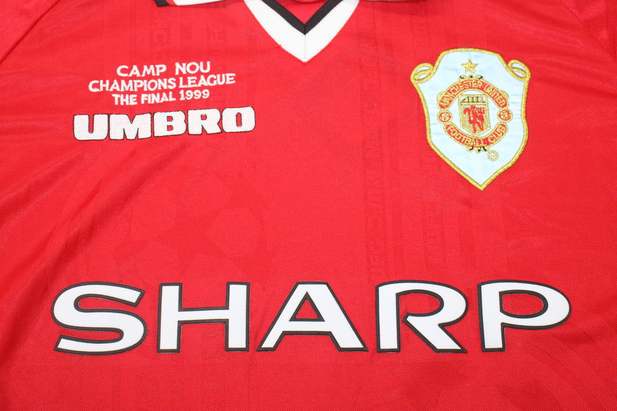 Ole Gunnar Solskjær Manchester United 1999 2000 Retro Retro Jersey Trikot Maillot
