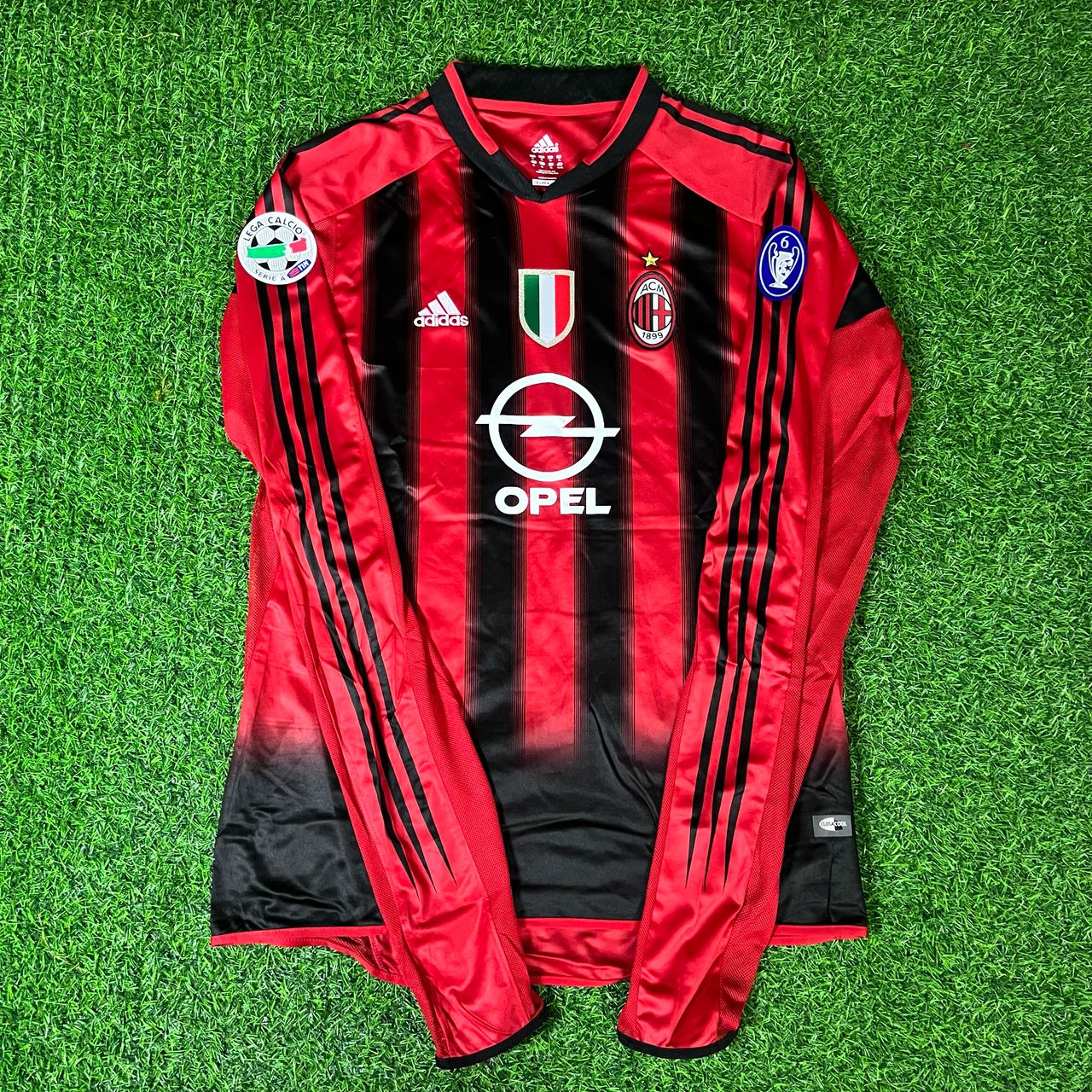 Kaká 22 – Milan 2003/2004 Red & Black Home Retro Kit Jersey Trikot Maillot