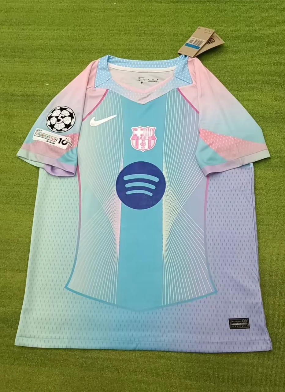 Lamine Yamal Barcelona Number 10 Miami Sunset New Season 2026 Soccer Soccer Kit Football Jersey
