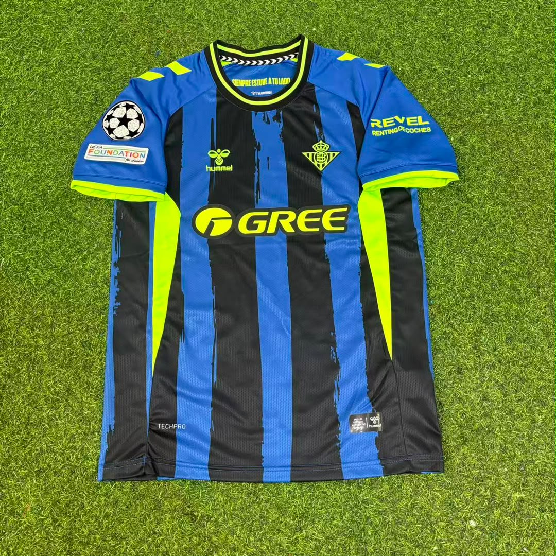 Real Betis 2027 Abde Ezzalzouli #10 Third Champions League Patch Football Jersey
