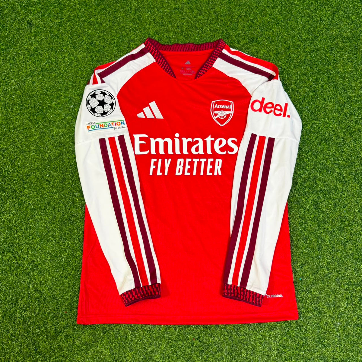 Bruno Guimaraes Arsenal Home Long Sleeve 2027 Soccer Football Jersey