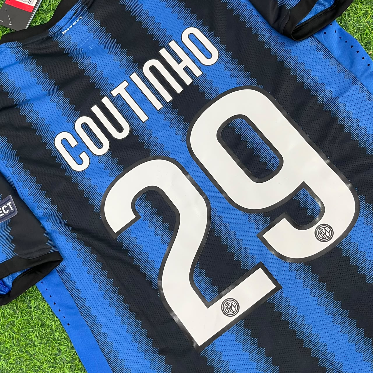 Philippe Coutinho Inter 2011/2012 Football Jersey Kit