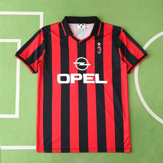 A.C. Milan 95/96 Season Retro Football Jersey Kit
