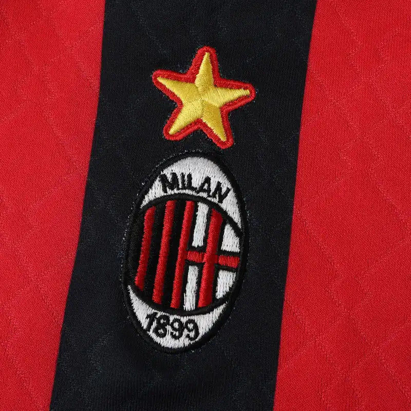 A.C. Milan 95/96 Season Retro Football Jersey Kit