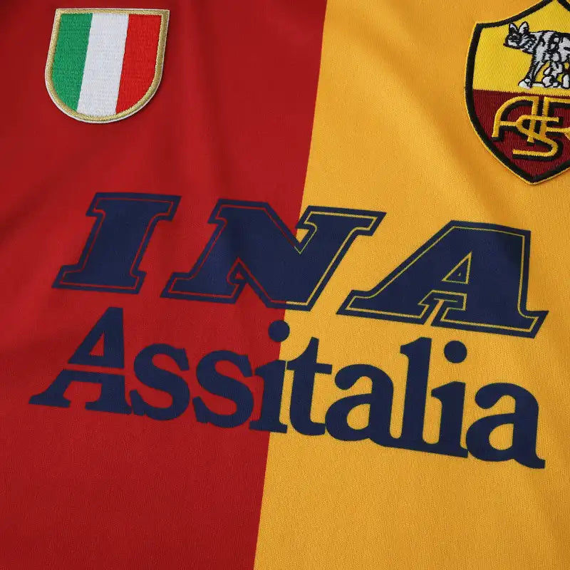 A.S. Roma Retro Kids Football Jersey Kit