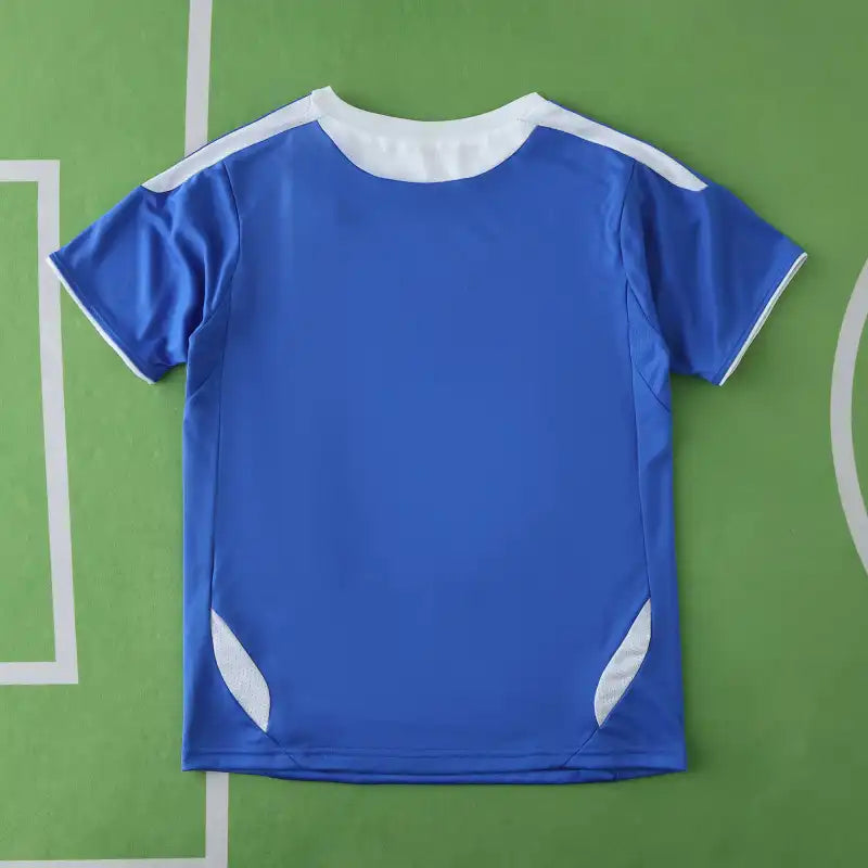Chelsea 2012 Champions League Final Home Retro Kids Football Jersey Kit