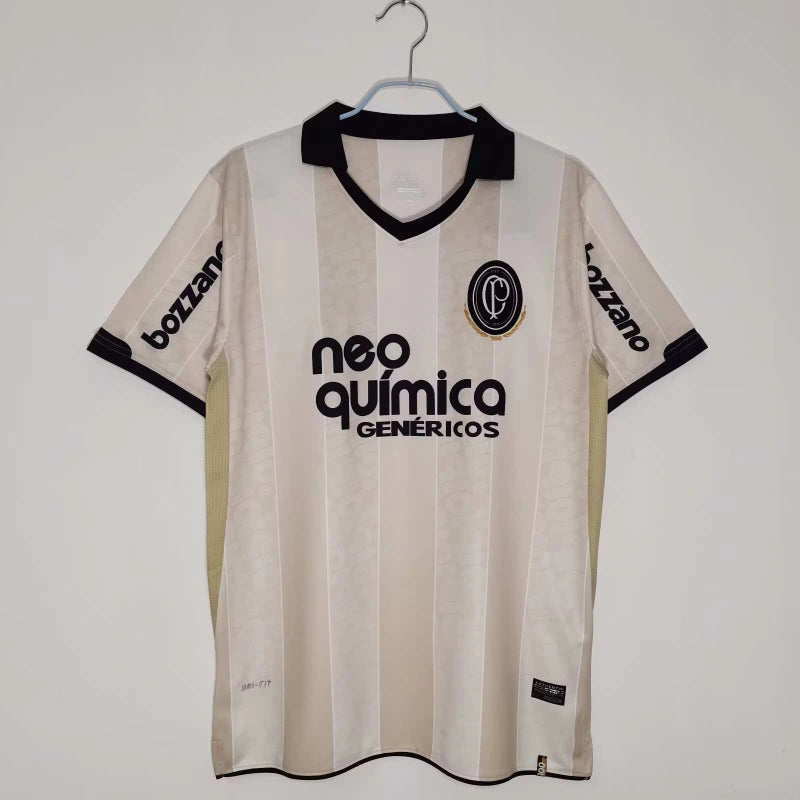 Corinthians 100th Anniversary Home Retro Football Jersey