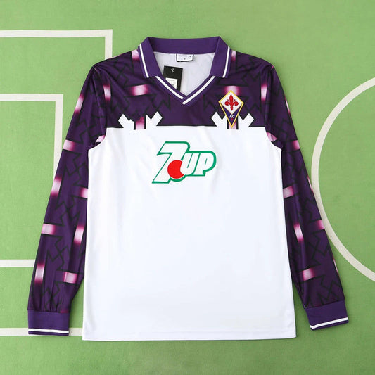 ACF Fiorentina 92/93 Season Purple Retro Football Jersey Kit