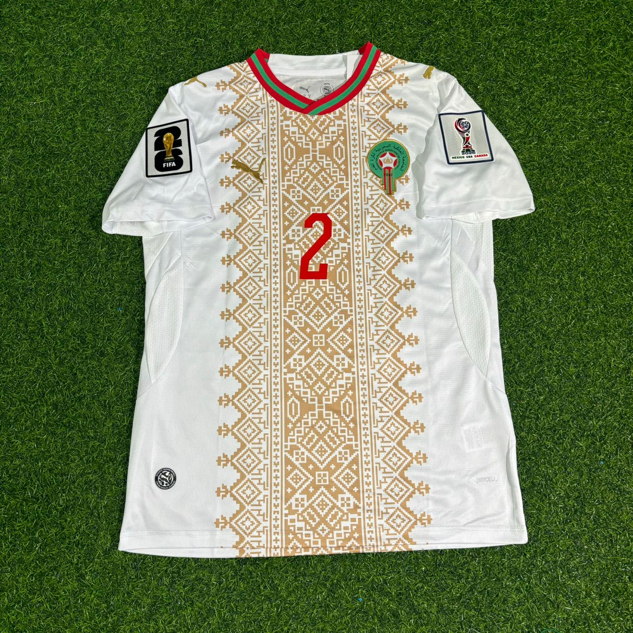 Achraf Hakimi Morocco 2026 World Cup KIDS Football Jersey