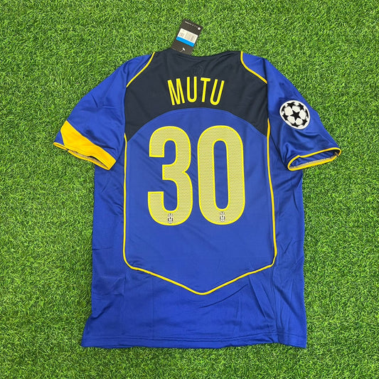 Adrian Mutu Juventus 2004 - 2005 Retro Football Jersey Kit