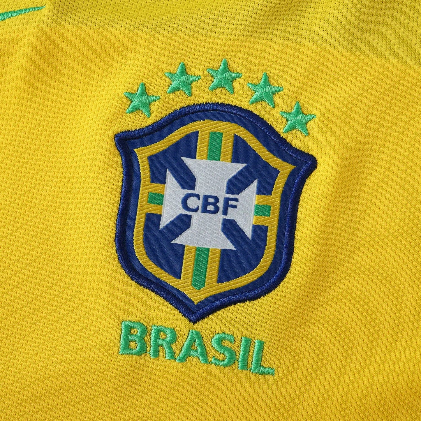 Adriano Brazil 2004 - 06 Retro Kids Football Jersey Kit