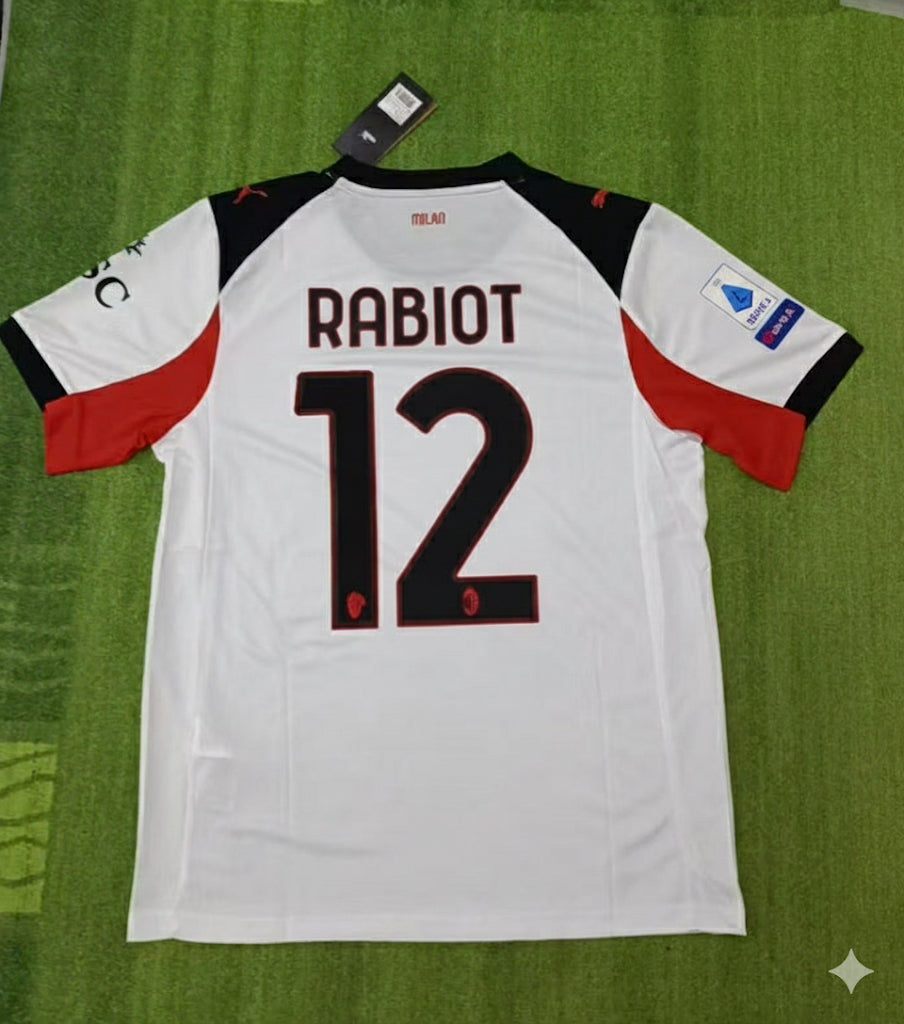 Adrien Rabiot Ac Milan Football Jersey Kit