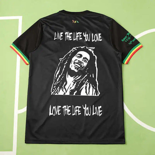 Bob Marley Three Little Birds Football Jersey Kit
