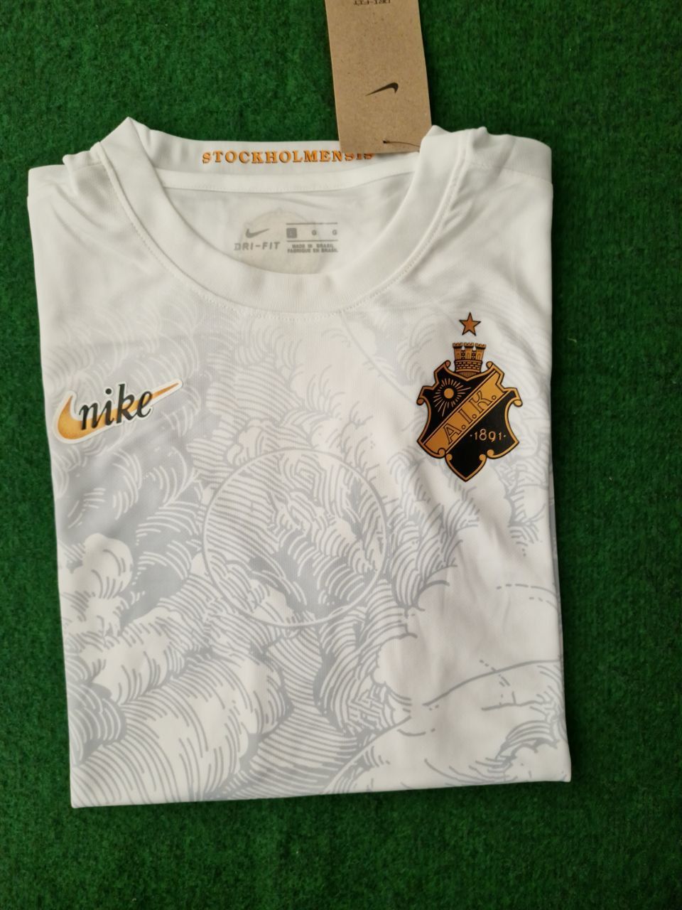 AIK Stockholm Sweden 100th Year Football Jersey Kit