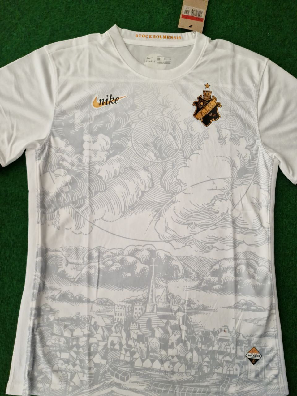 AIK Stockholm Sweden 100th Year Football Jersey Kit