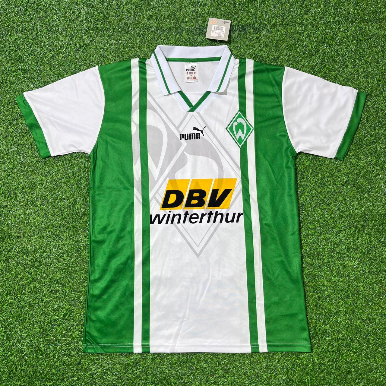 Werder Bremen 1996/97 Saison Heim Retro