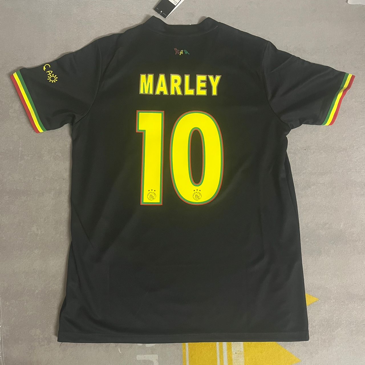 Bob Marley 10 Commemorative Special Edition Jersey Maillot Trikot Maglia
