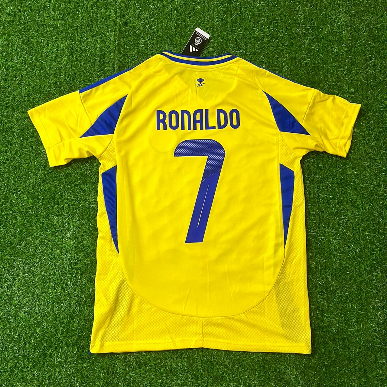 Cristiano Ronaldo Al Nassr New Season Saudi Yellow Jersey Trikot Maillot