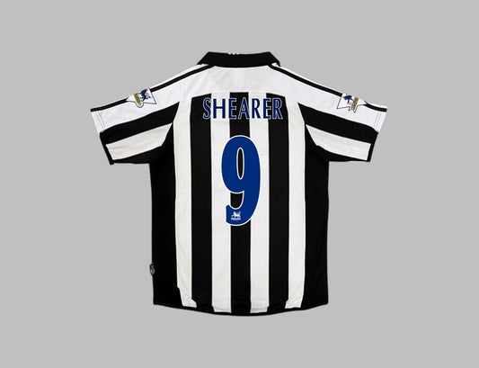 Alan Shearer Newcastle United Retro Football Jersey Kit