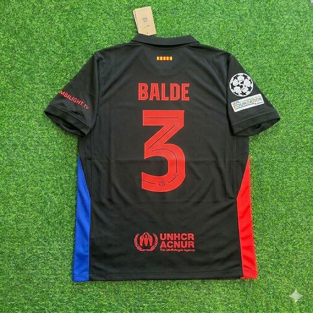 Alejandro Balde #3 Barcelona Football Jersey