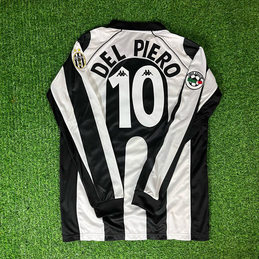 Alessandro Del Piero 10 - Juventus 1997/98 Retro Football Jersey Kit