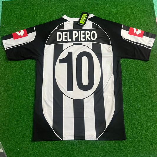 Alessandro Del Piero Juventus 2002 2003 Retro Football Jersey Kit