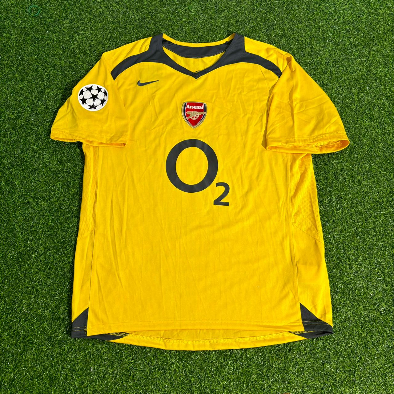 Alexander Hleb 13 - Arsenal 2005/06 Yellow Retro Football Jersey Kit