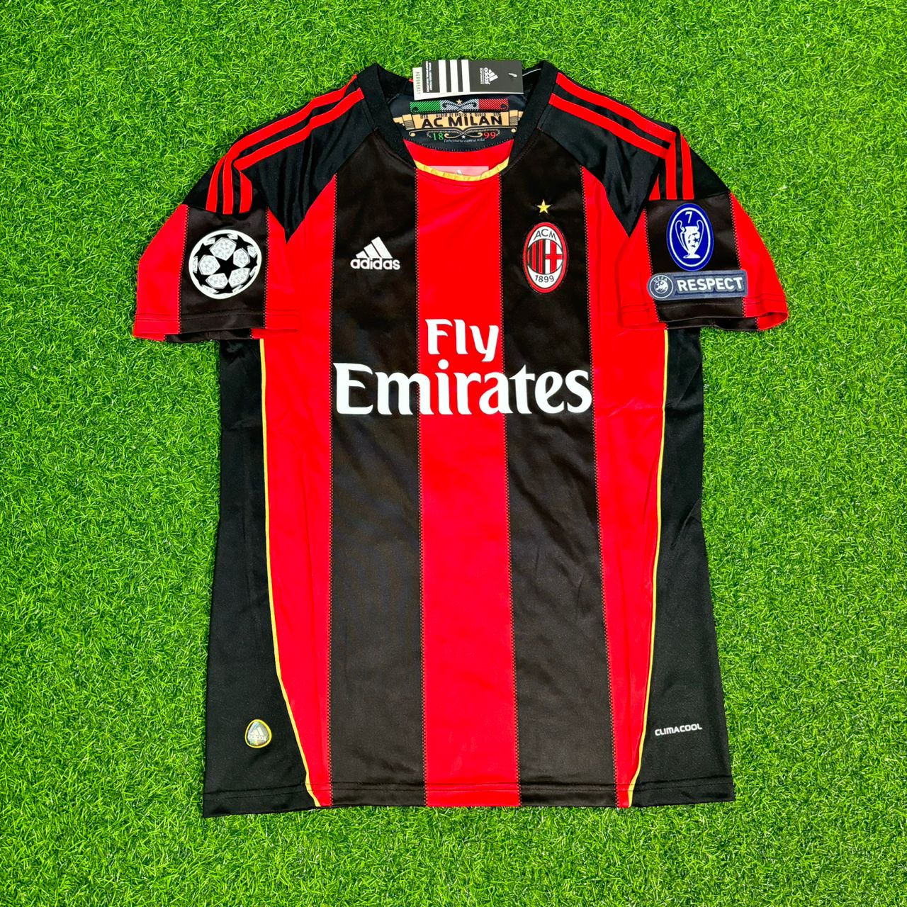 Alexandre Pato 7 - Milan 2010/2011 Home Retro Football Jersey