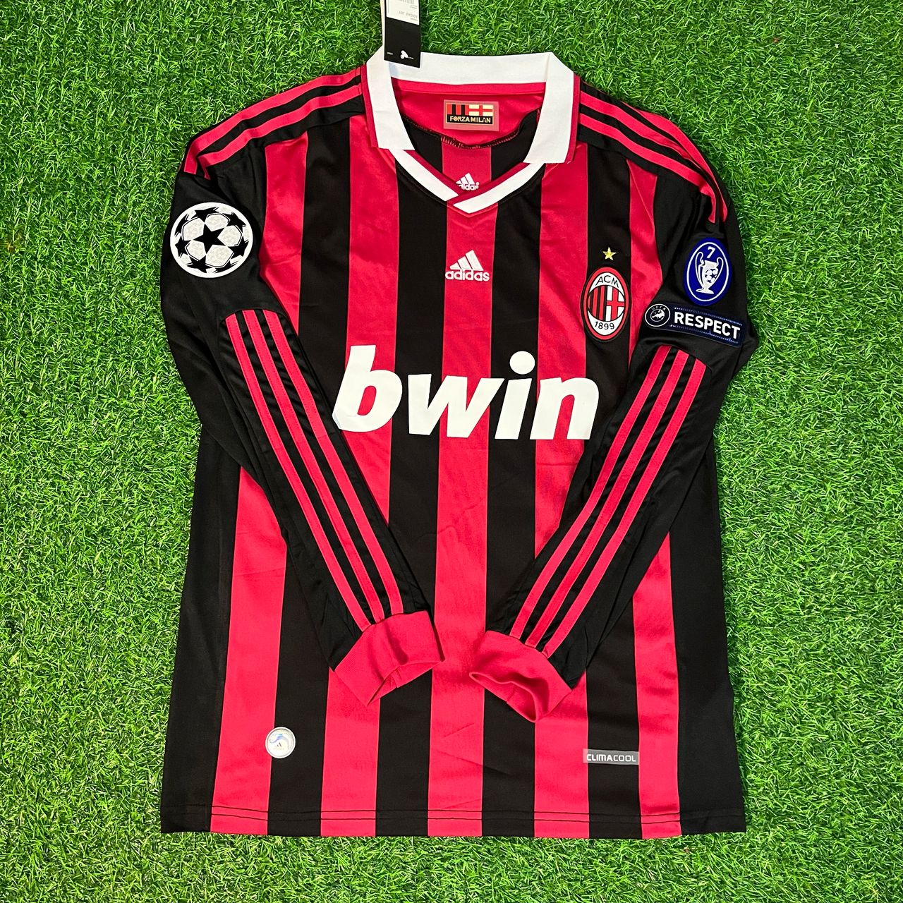 Alexandre Pato 7 - Milan 2009/2010 Red Black Home Retro Football Jersey