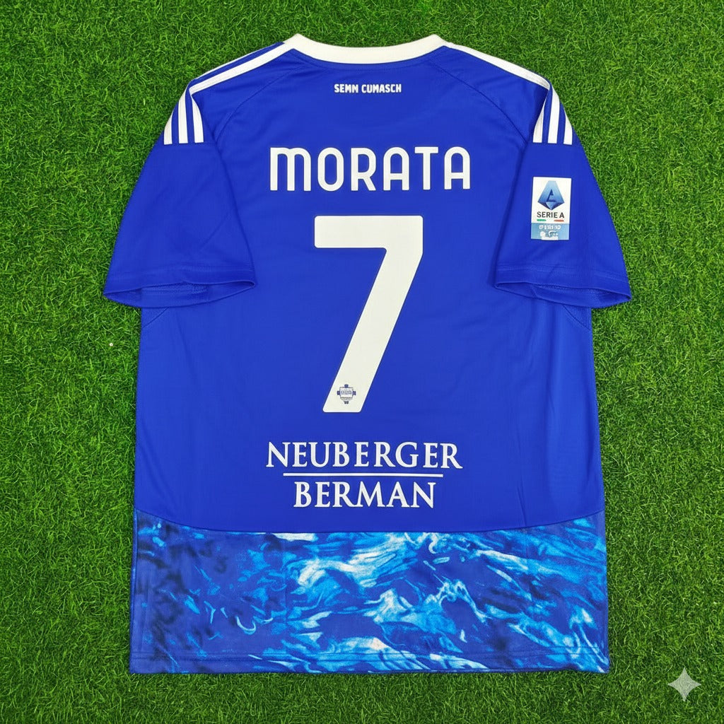 Alvaro Morata 7- Como 2026 Football Jersey