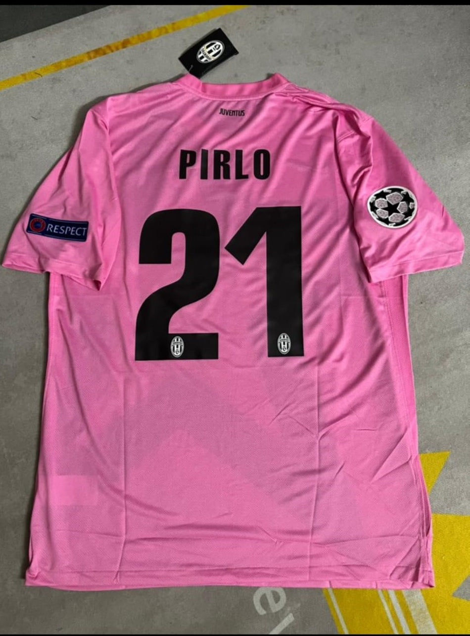 Andrea Pirlo Juventus 2012 2013 Season Retro Football Jersey Kit
