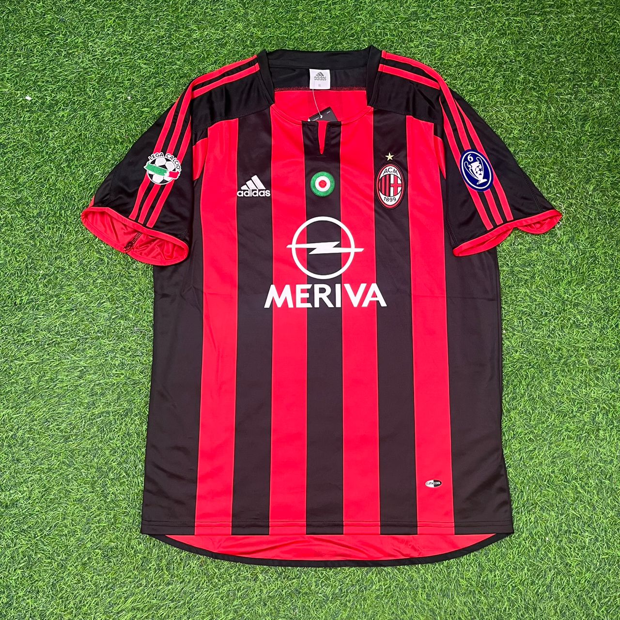 Andrea Pirlo Milan 2003-2004 Home Retro Football Jersey Kit