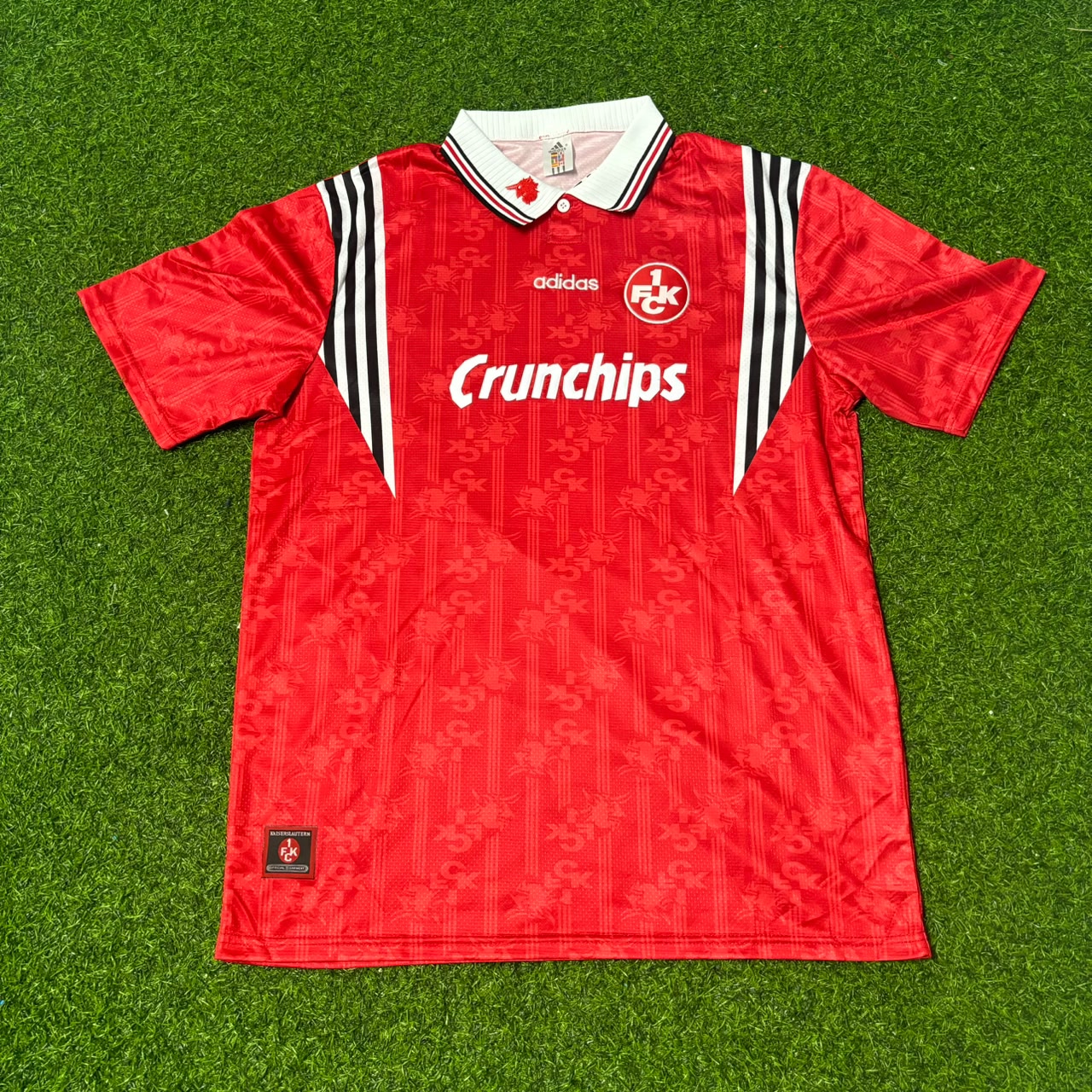 Andreas Brehme 1. FC Kaiserslautern 1996-1998 Heim Retro Fussballtrikot Jersey