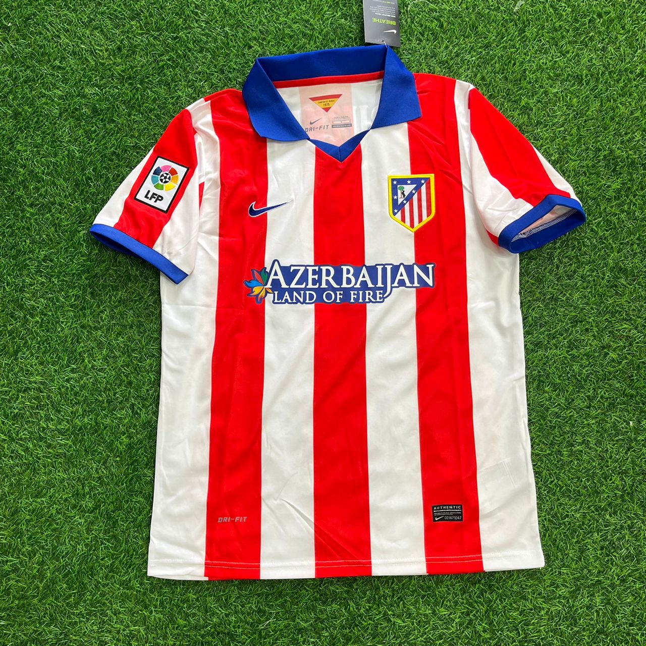 David Villa 9 Atlético Madrid Home 2014/15 Retro Kit Football Jersey