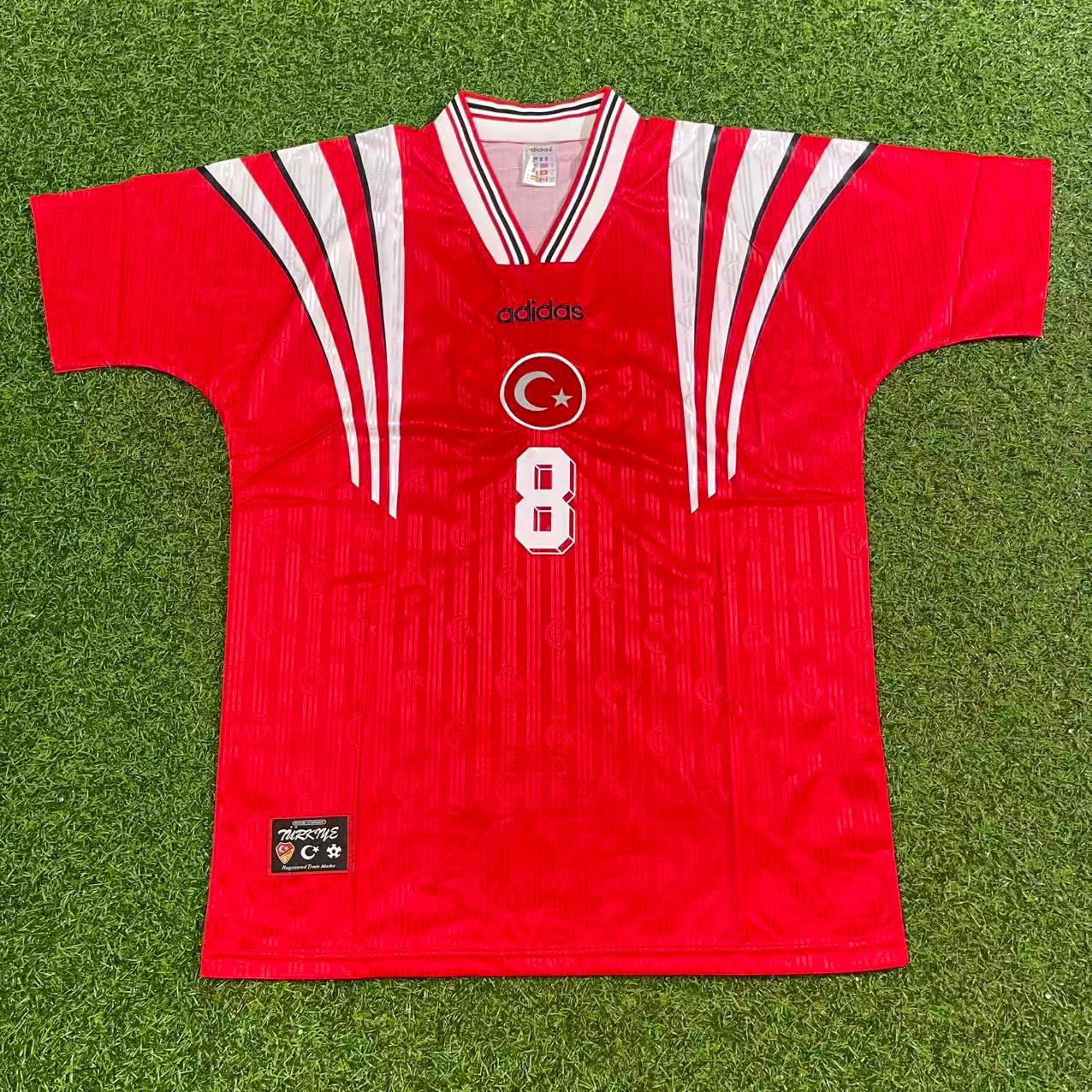 Arda Güler Türkiye Turkey Red Nostalgic Retro Football Jersey Kit