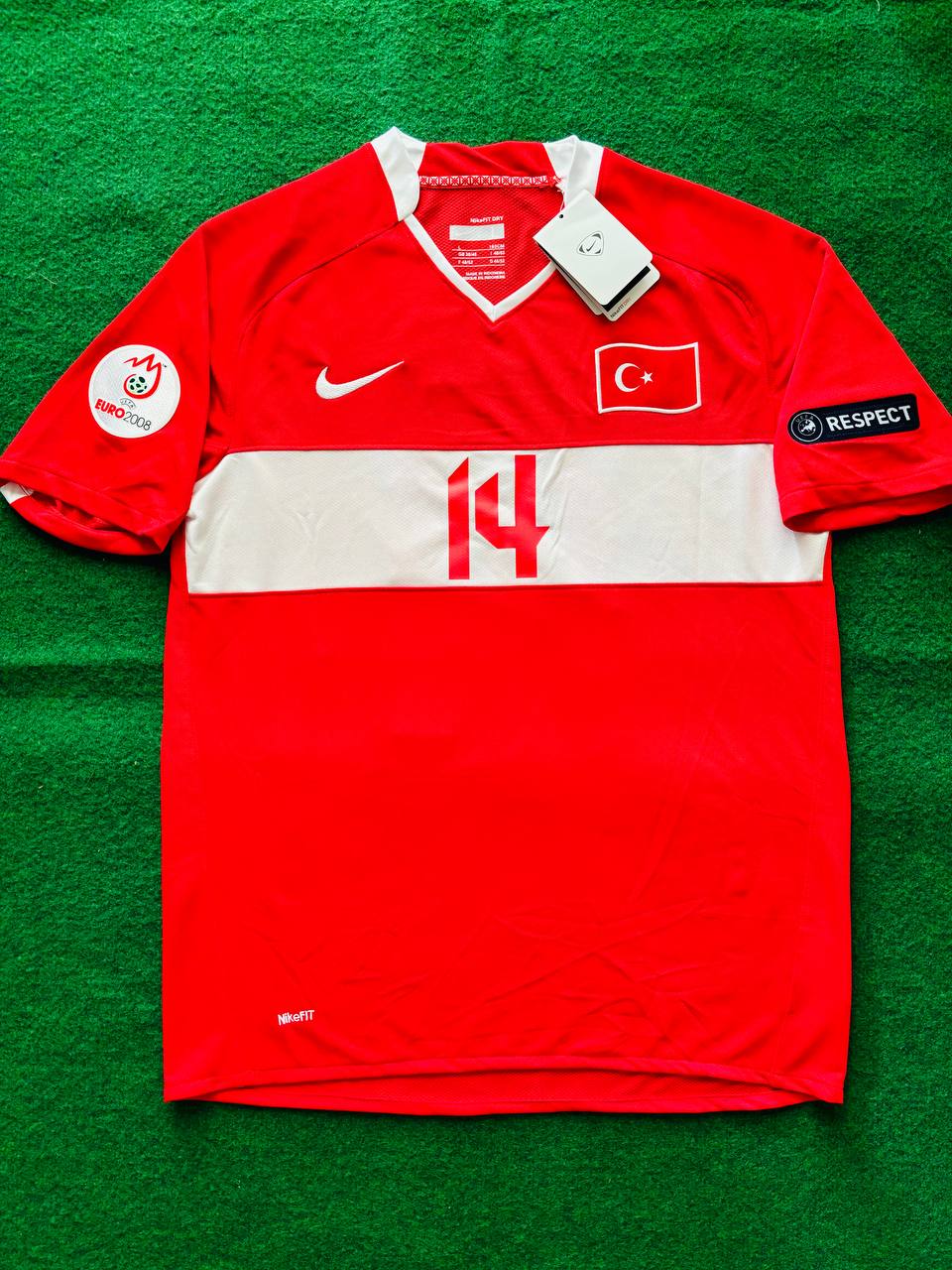 Arda Turan Türkiye Efsane Euro 2008 Turkey Retro Özel Forma Football Jersey Kit