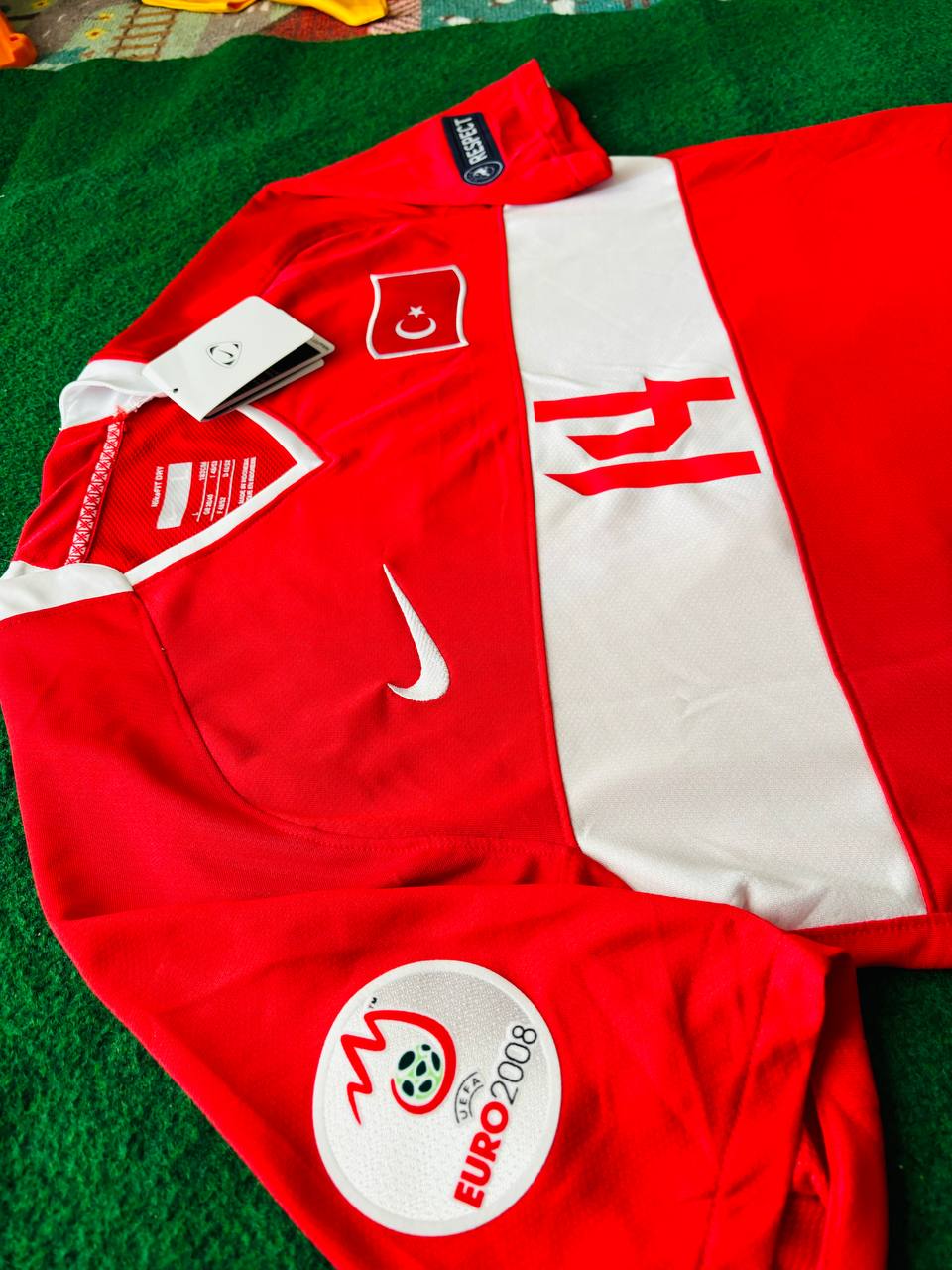 Arda Turan Türkiye Efsane Euro 2008 Turkey Retro Özel Forma Football Jersey Kit
