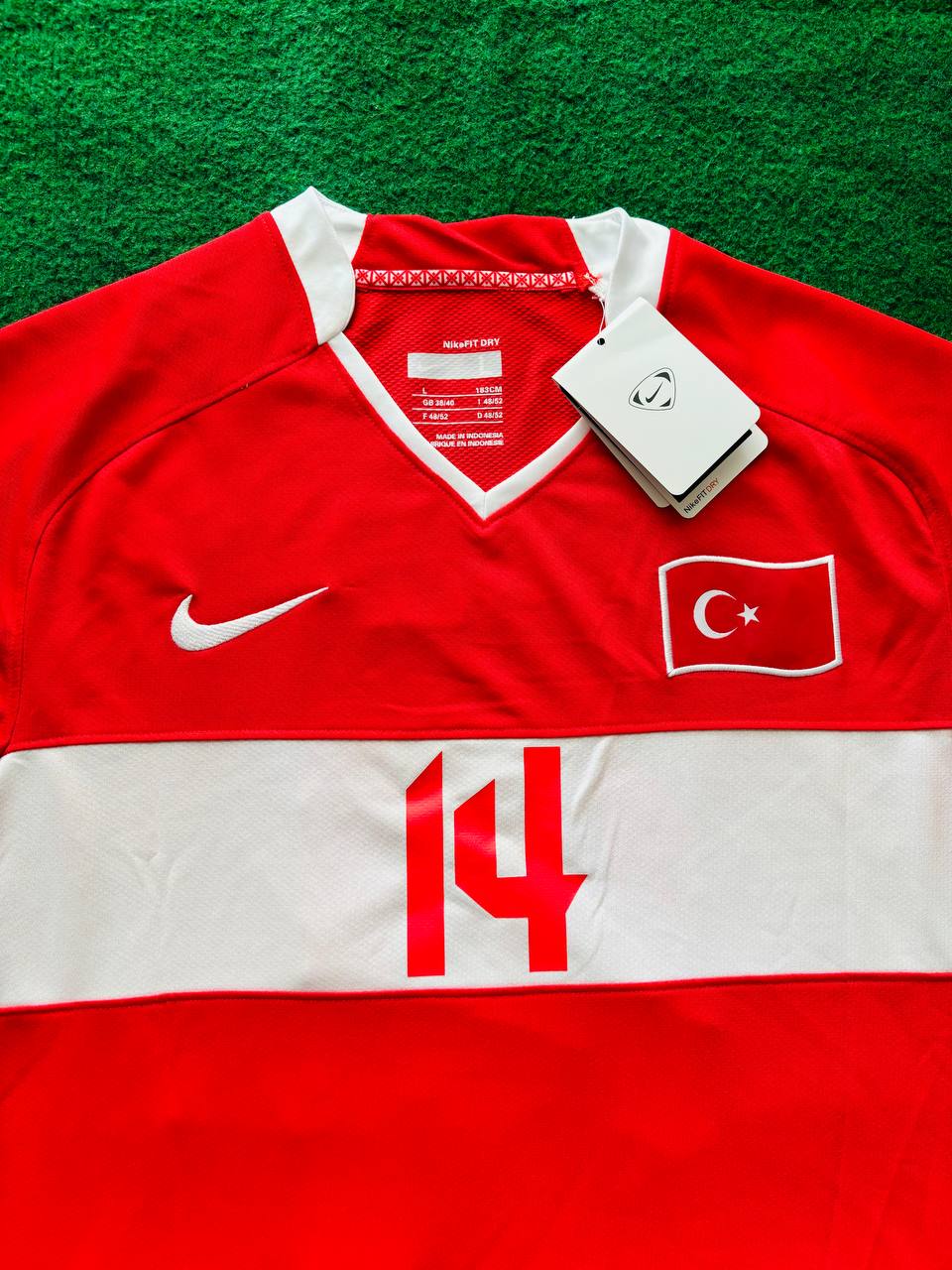 Arda Turan Türkiye Efsane Euro 2008 Turkey Retro Özel Forma Football Jersey Kit
