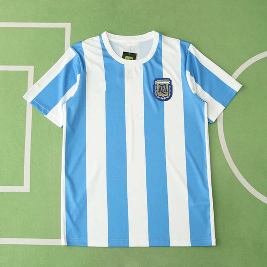 Argentina 1986 Season Retro Football Jersey Kit
