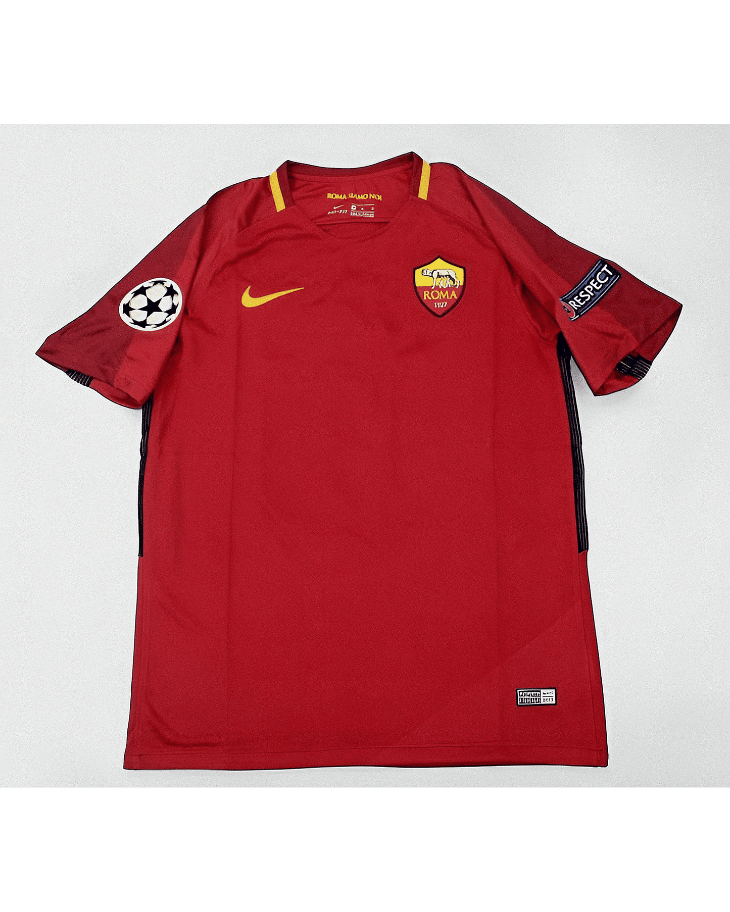 AS Roma Daniele de Rossi 2016 2017 Final Season Nova Camisa Football Jersey Kit