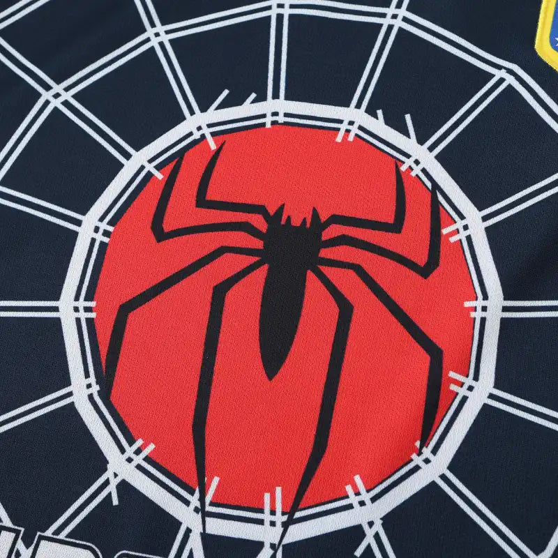 Atlético De Madrid 04/05 Season Spider - Man Themed Retro Football Jersey Kit
