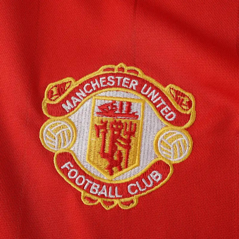 F.C Manchester United 1984 Season Home Red Retro Jersey Trikot Soccer Kit