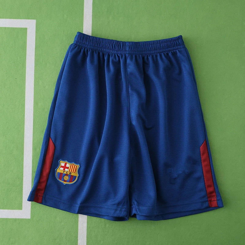 Barcelona 2009 Final Retro Kids Football Jersey Kit
