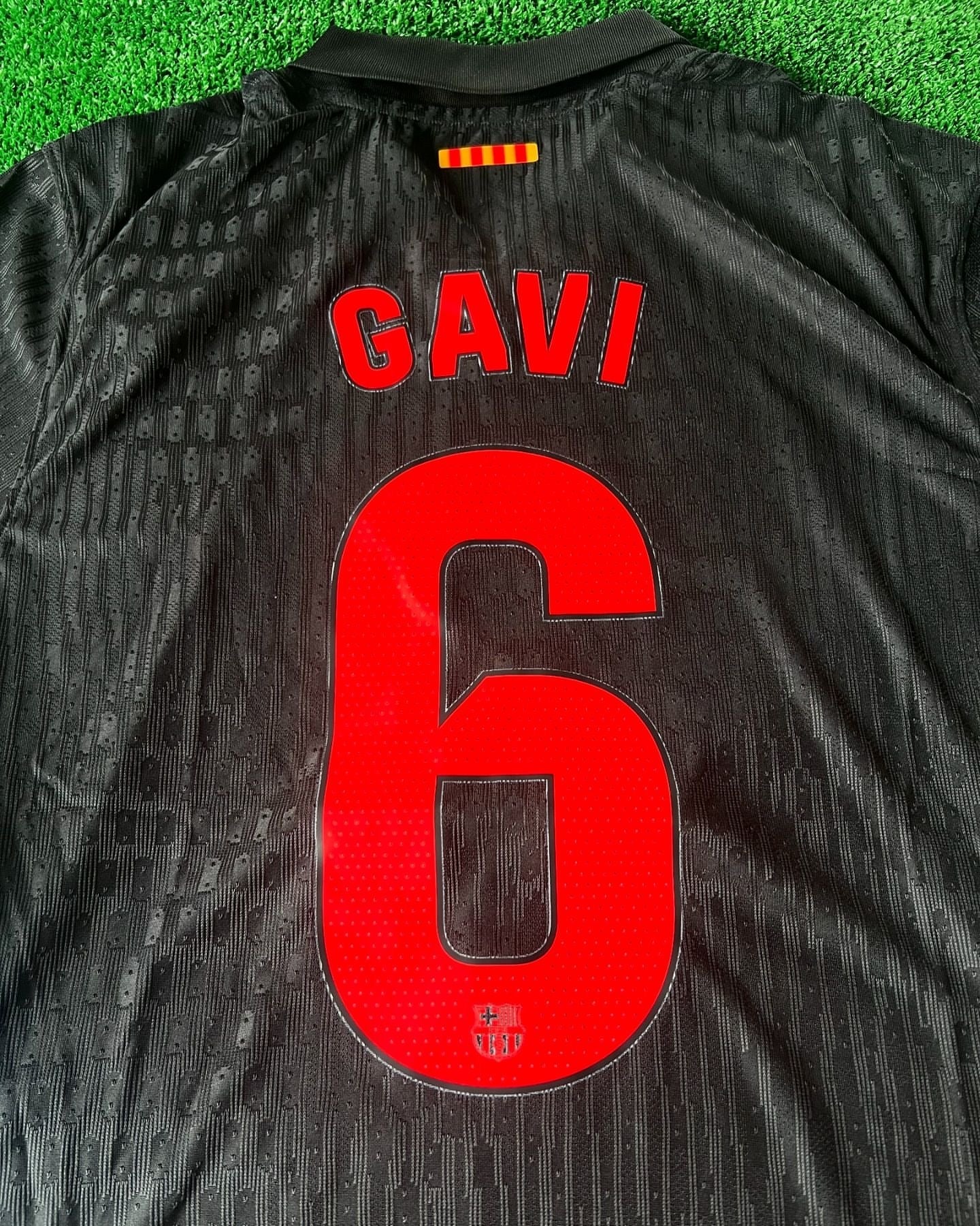 Barcelona 24 - 25 Season Gavi Football Jersey Kit
